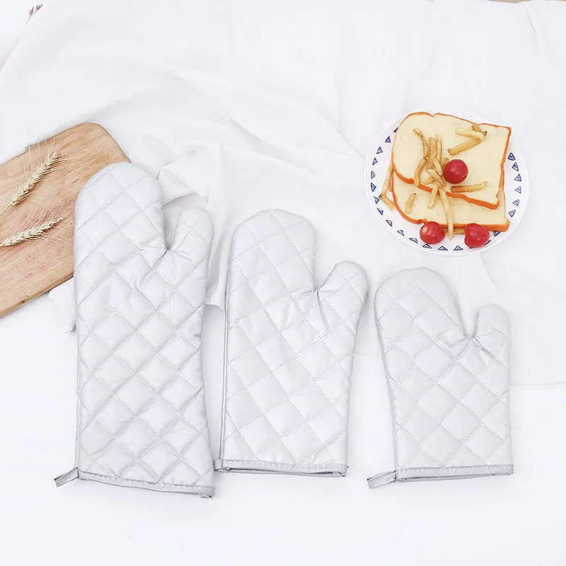 Kitchen Microwave Oven Gloves Baking Gloves Anti-scalding Oven Mitts