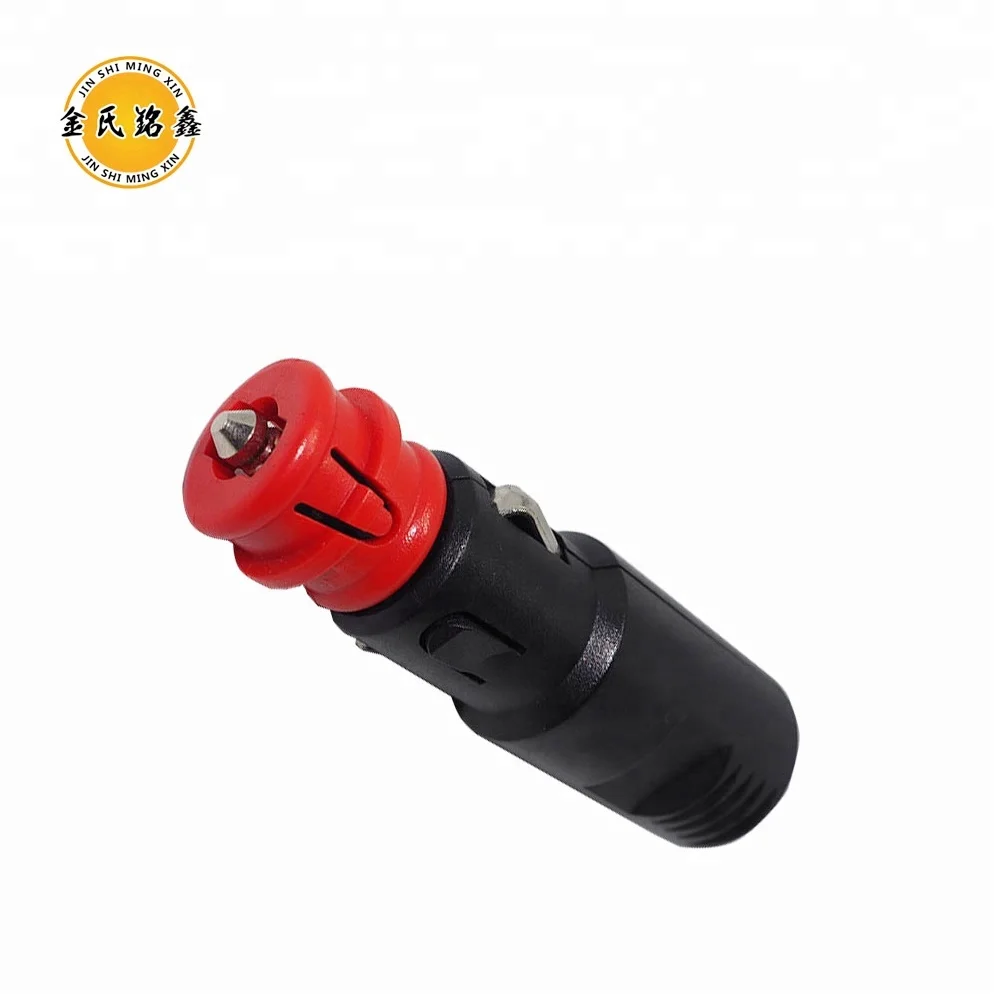 Red Head Car Cigarette Lighter Plug 12V Adapter for Car Charger