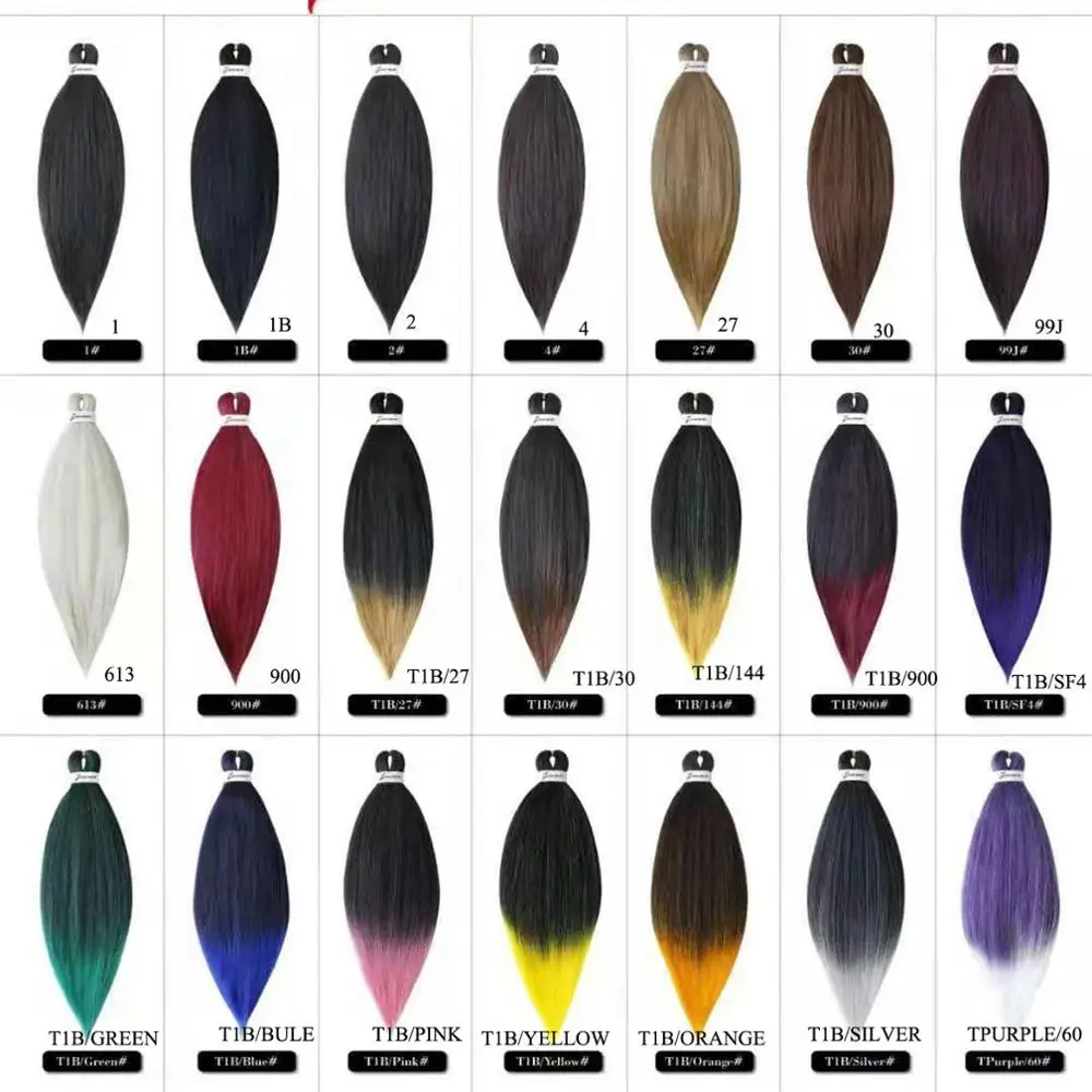 REINE Hot selling 100% Japanese Yaki braiding hair wholesale pre-stretched quality synthetic  EZ braid