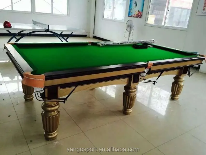 2022 The most classic Sports Table Game 9ft Solid Wood Jmc Billard Table Ball Return (Billiard Ball, Cue, Accessories)