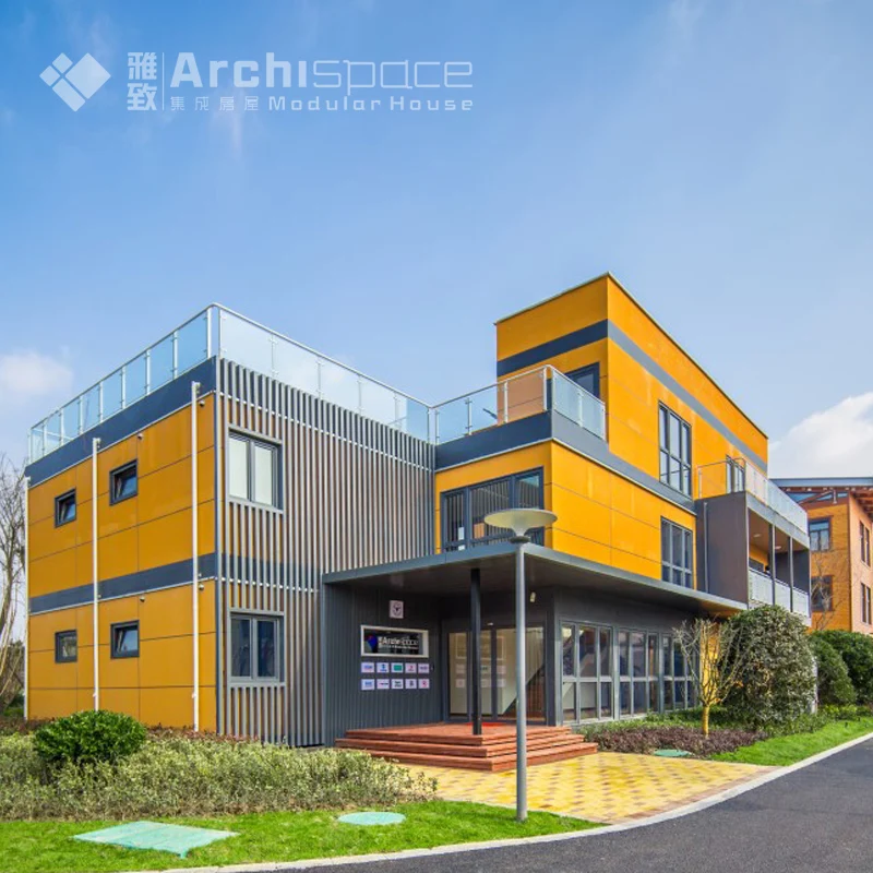 
 Китайский производитель, сборный дом с контейнером для офиса  