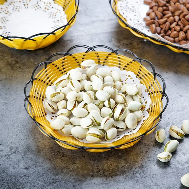 Classical Wholesale Premium Hot Sell 10.5 inch 100pcs/Set Round White Lace Paper Doilies