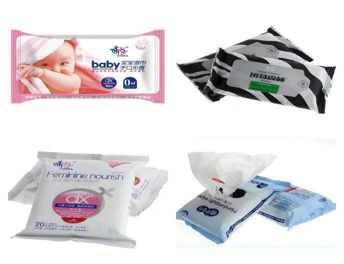 Semi automatic Wet Wipe Folding Machine factory price