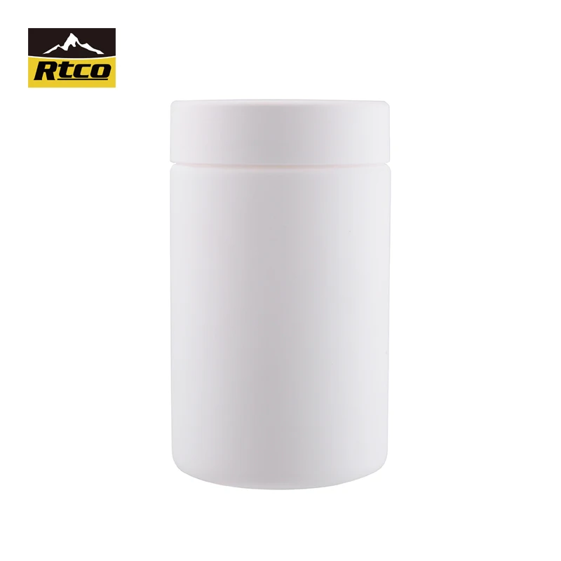 RTCO Black color plastic airless empty pe soft touch bottle