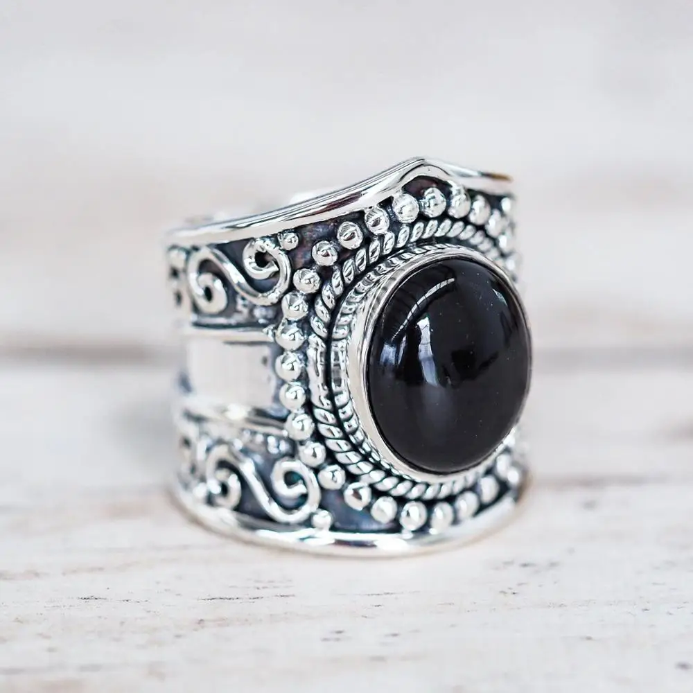 R556 moonstone rings black agate rings turquoise engagement rings