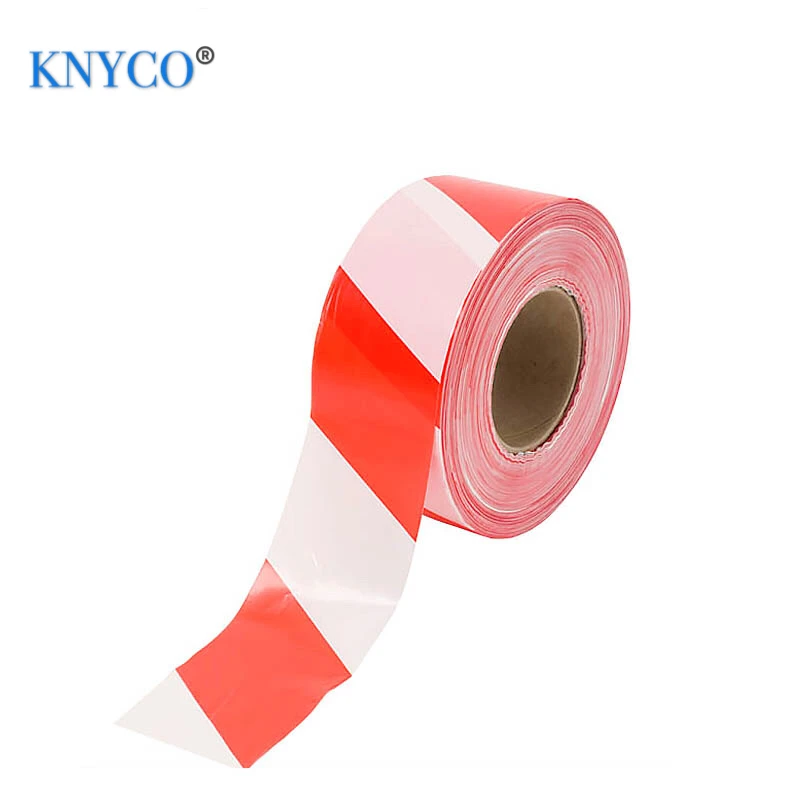 
Double side printed red and white PE barricade tape for Singapore market 
