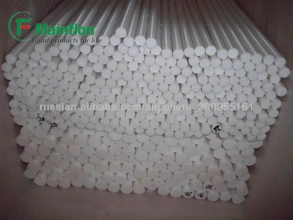 ПТФЭ /Тефлоновые /фторопластовые стержни ( стержень )