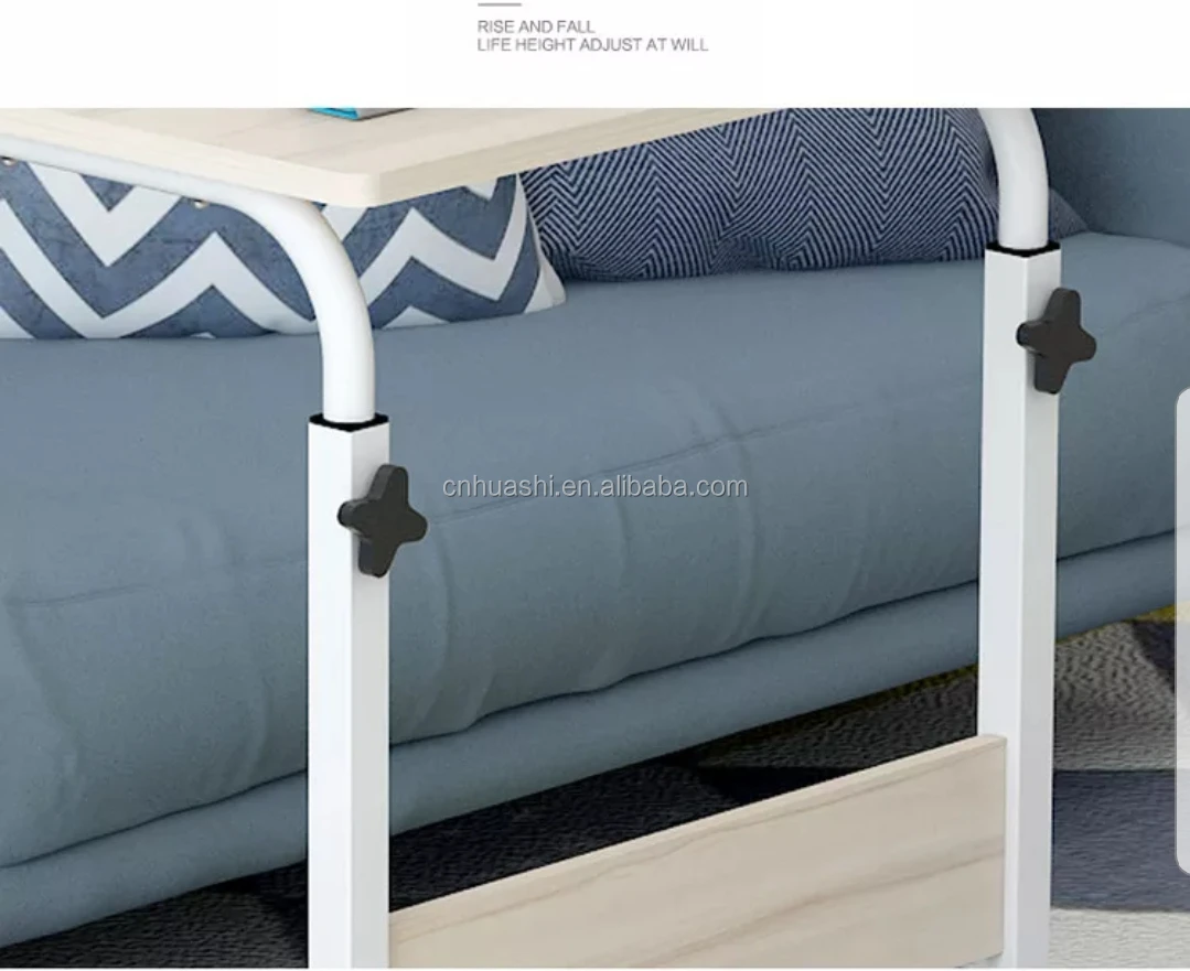 MDF Adjustable Folding Study Desk/Bedside Table