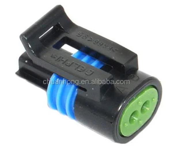 Delphi 2 way connector housing or pigtail 12162193 For Coolant Temperature Temp Sensor ECT plug GM TPI TBI LT1 LS1