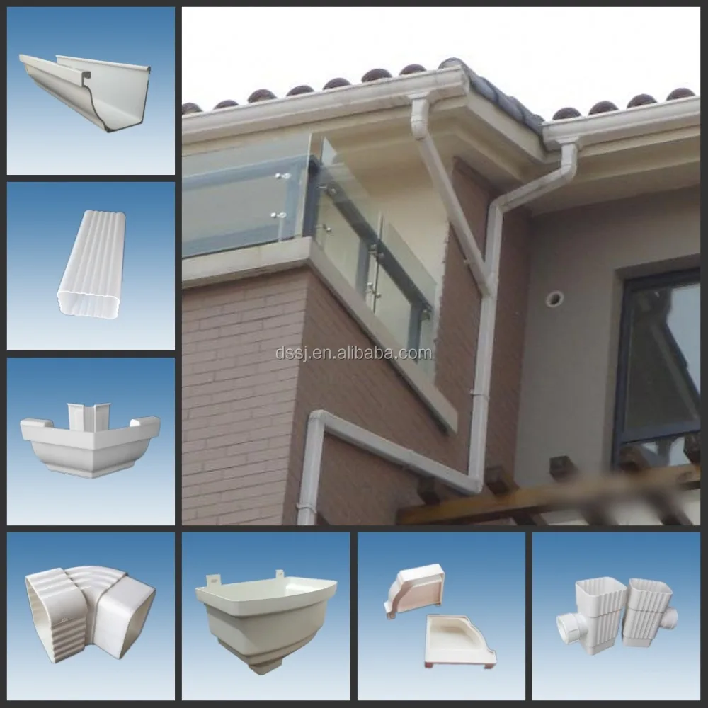Kenya pvc roof drain gutters /rain collector