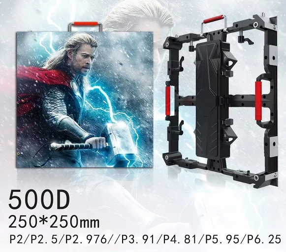 Popular hot-sale p2.976 p3.91 p4.81mm indoor 500*500mm 500*1000mm die-case cabinet stage background video led display