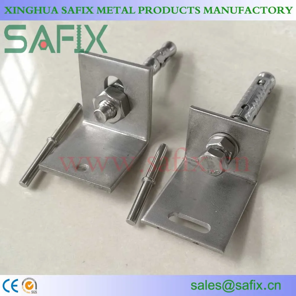 
 L-образный кронштейн для каменной облицовки  