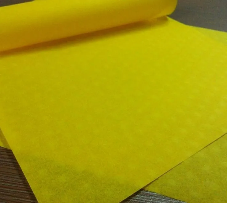 
40g colourful pink printed food big greaseproof packing paper 