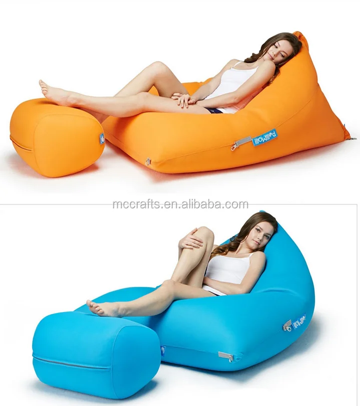 China supplies new design waterproof cheap puff bean bag sofa