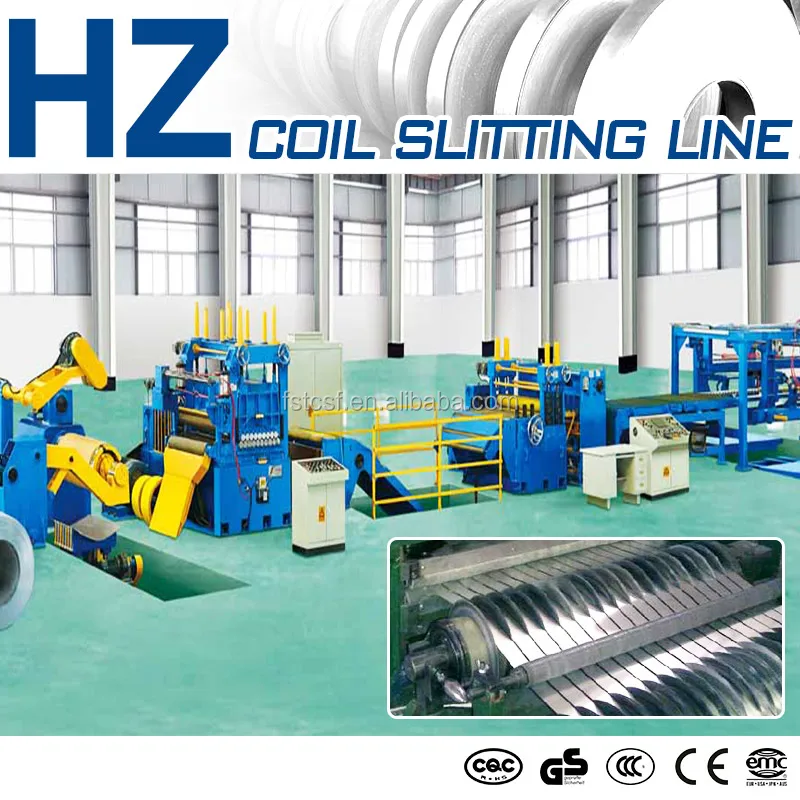Stainless steel coil slitter machine with Taiwan design