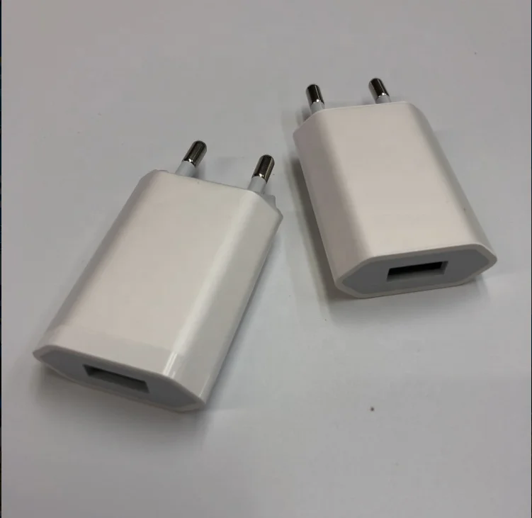 
High Speed Wall Charger EU/US plug 5V 1A USB wall charger for iphone smartphones 