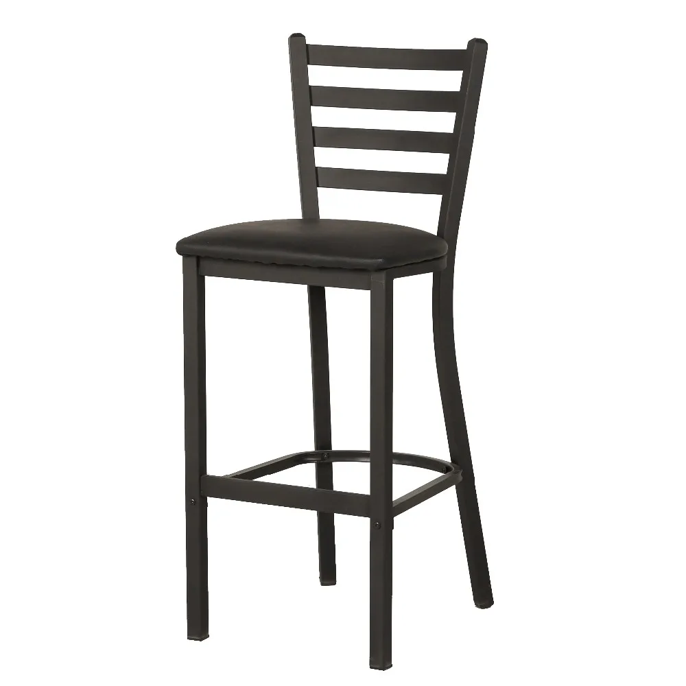 Стильные металлические барные стулья для ресторана