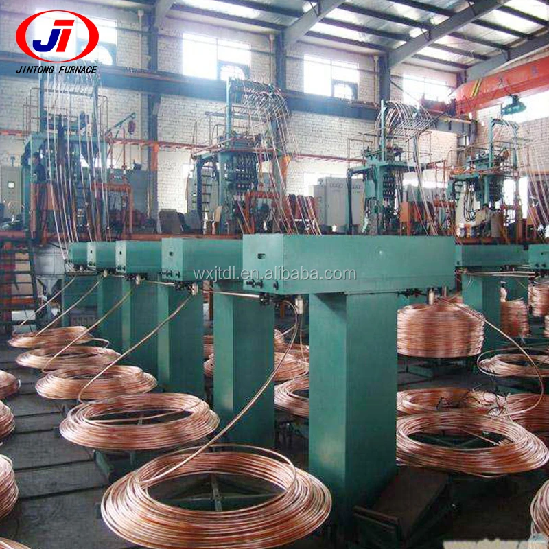Латунная медная плавильная печь стержень проволока вверх машина для непрерывного литья