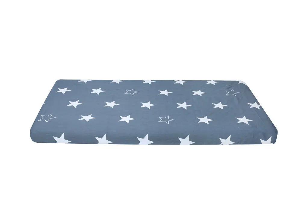 Breathable 100% cotton baby bedding set crib sheets