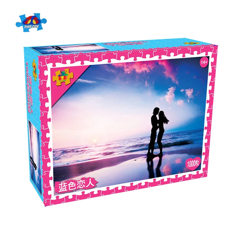 Wholesale 2018 Amazon Hot Products Puzzle 1000 Pieces Book Games for Children