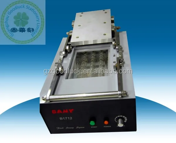 flash stamp machine,machine for making flash stamps