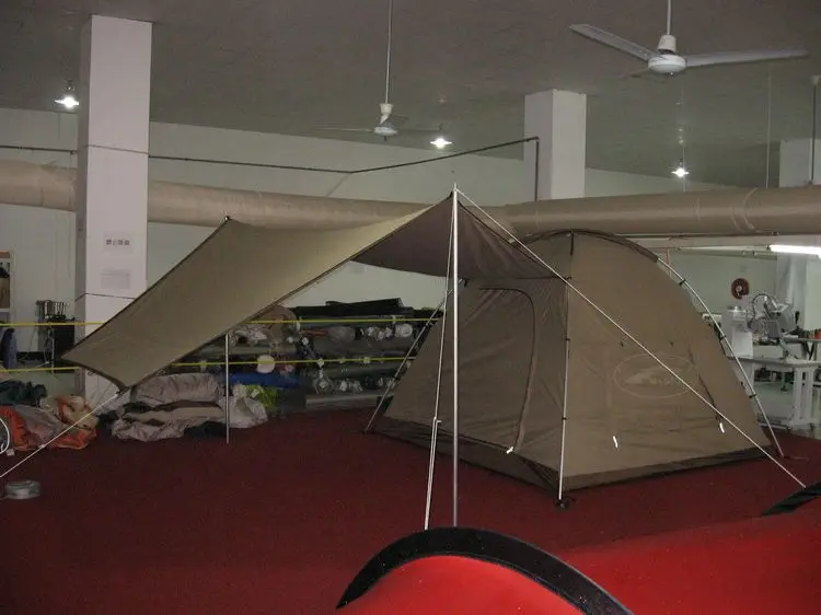 Custom High Quality Winter Premium Car Camping  Robust Heavy Duty Cotton Canvas Tents