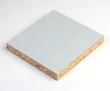 
18mm thickness standard size melamine particle board 
