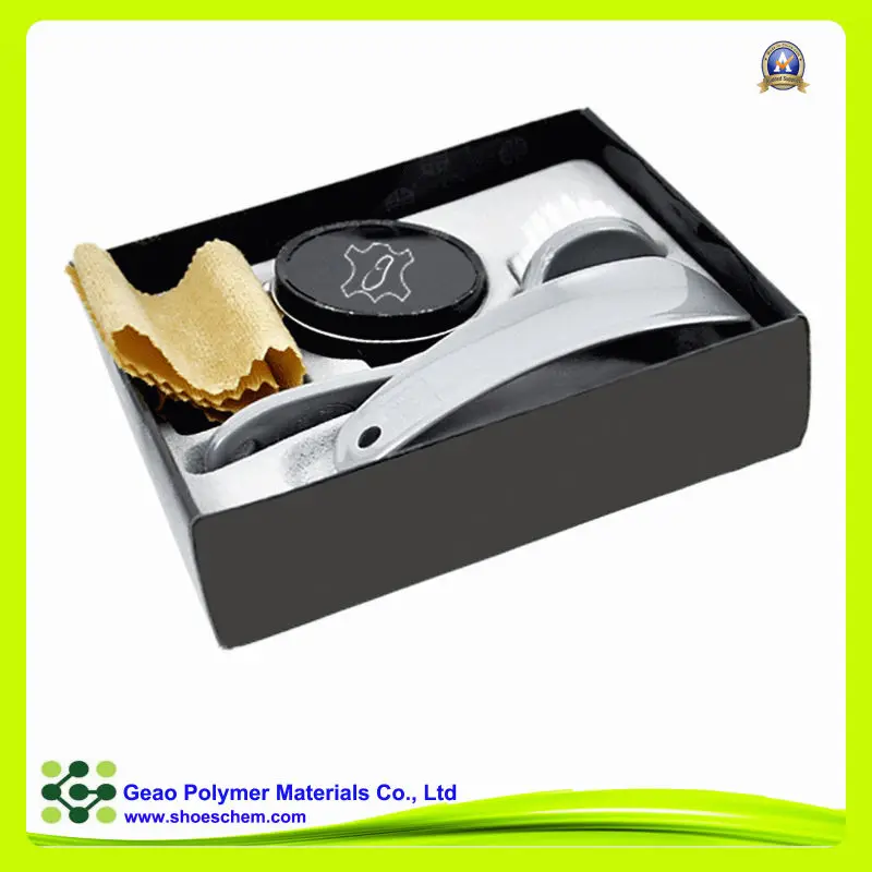2015 hot selling products high class shoe care kit with box