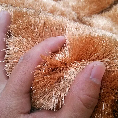 3D Pink rose shag super soft smooth silk area home bedroom gril room game flower shaggy carpet