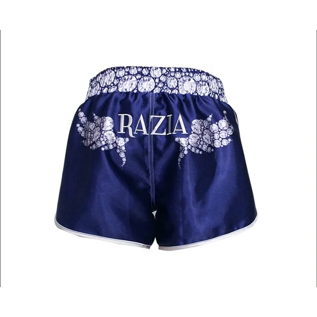 wholesale thai boxing shorts guns printed embroidery shorts muay thai
