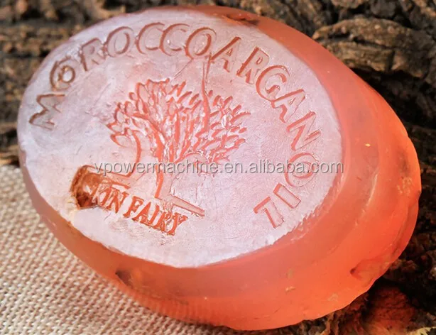 Печатная машина ручной работы с логотипом мыла