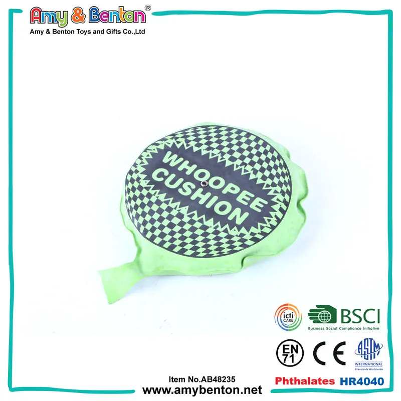 High Quality Promotion Joke Toy Whoopee Cushion with Foam