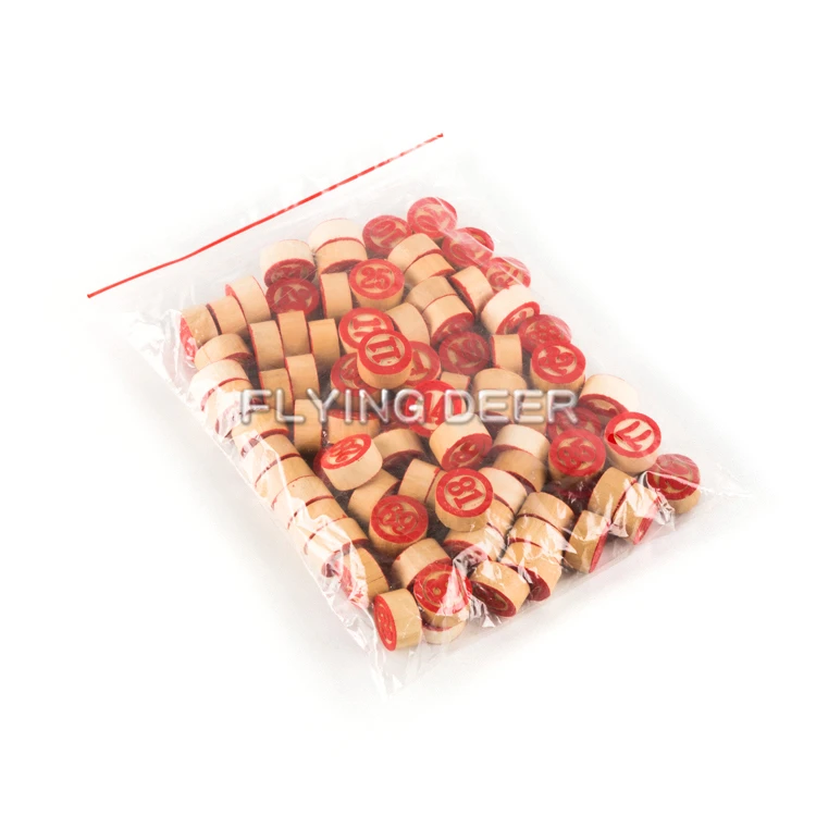 
Factory Direct Sales Chess Game Russian Wooden Bingo Lotto Toy 