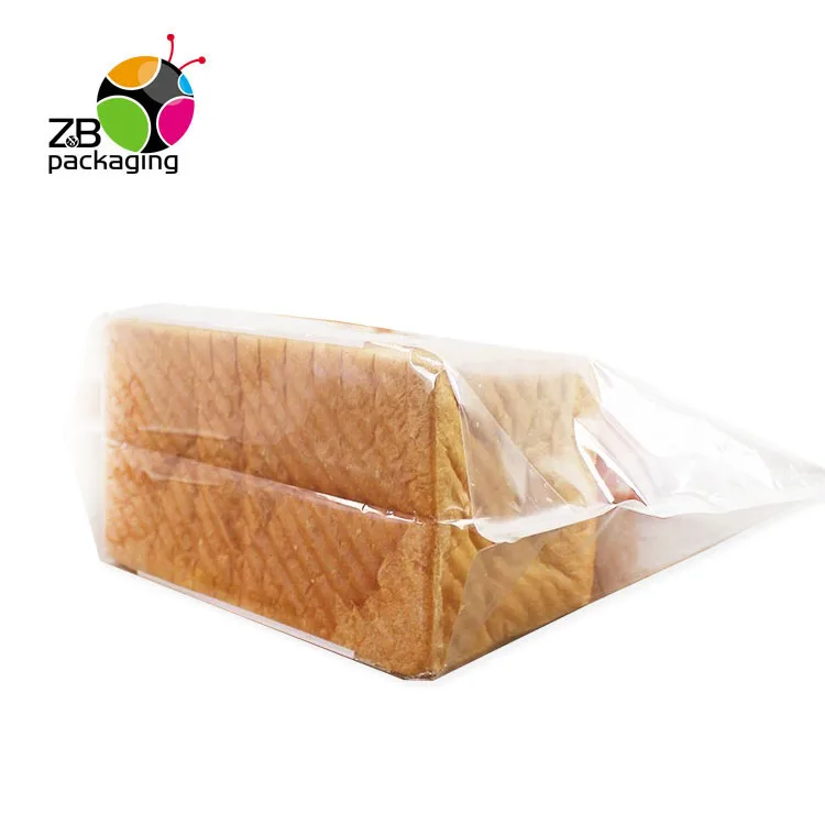 
Food wrapping biodegradable baguette transparent plastic bread bags with your own logo 