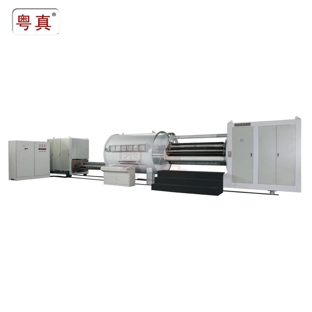 roll coater machine ZnS for flexible packaging bag holographic films laser films with free span of Yuedong Metallizer Co.,Ltd.