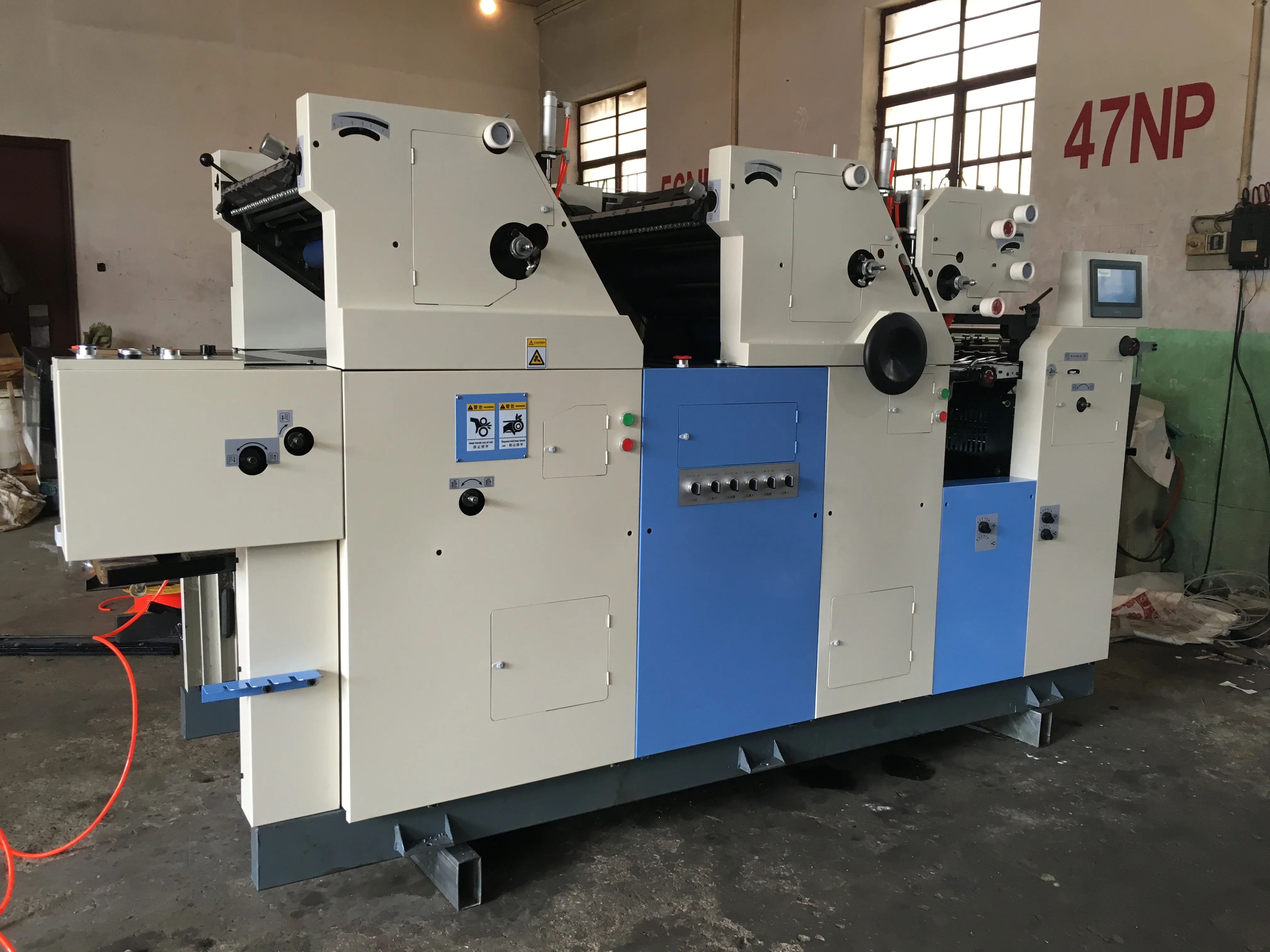 HT356II  Low price good quality  offset printing machines 3 color mini offset printer