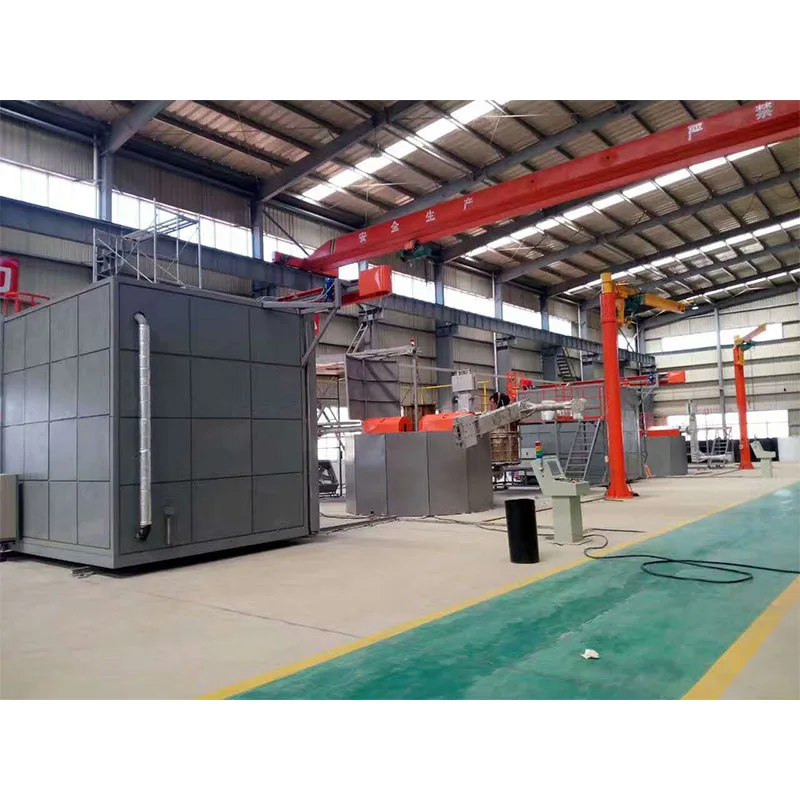 plastic molding machine for rotational making plastic products