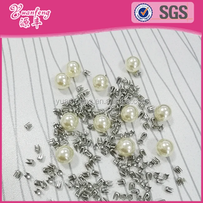 High Quality 2.3mm Stainless Steel Four Claw Pearl Rivet