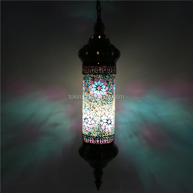 handmade Mosaic Art single Turkish Lamps Chandelier CL1R01