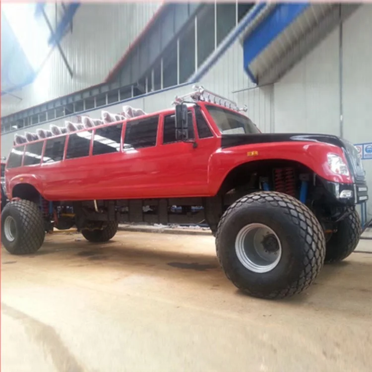 Dongfeng 10 м популярная пустыня 4x4 внедорожная экскурсионная машина