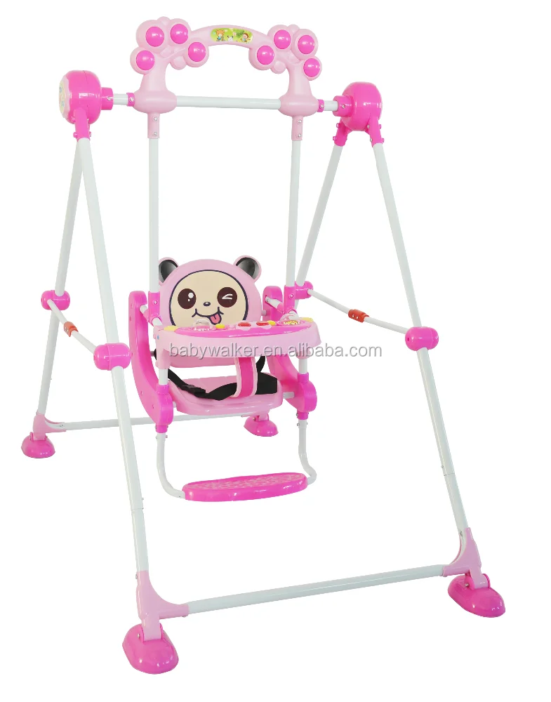 Fashion Design indoor Toy Cartoon Hanging Baby Swing Chair BM5107