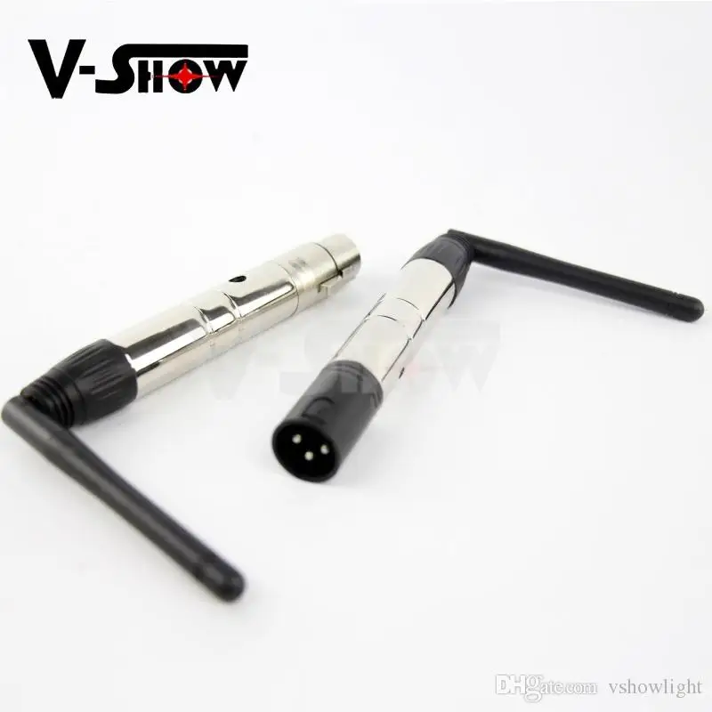 VSHOW WD001 беспроводной DMX XLR приемник передатчик 2 4g