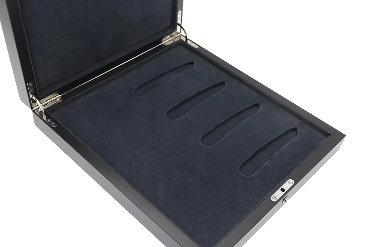 Сделанные на заказ матовые лаковые роскошные деревянные подарочные коробки для ножей