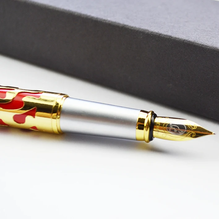 most expensive items jinhao feather metal fountain pen