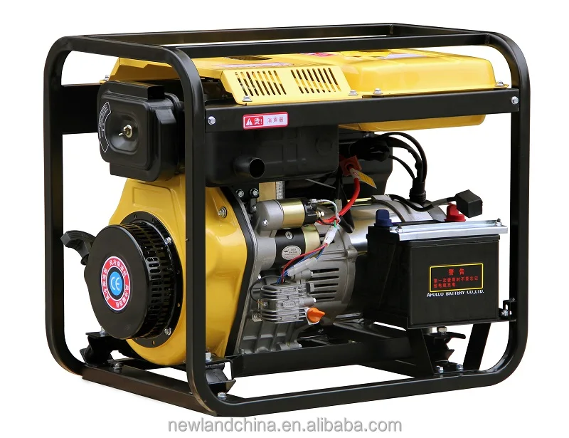 3kw air cooled open frame diesel generator single phase 3kVA