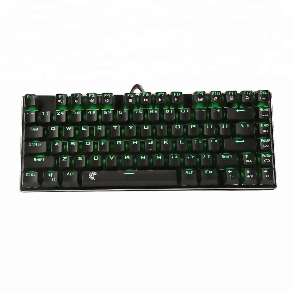 E-element Z-88 LED Backlit RGB Tenkeyless Gaming Mechanical Keyboard