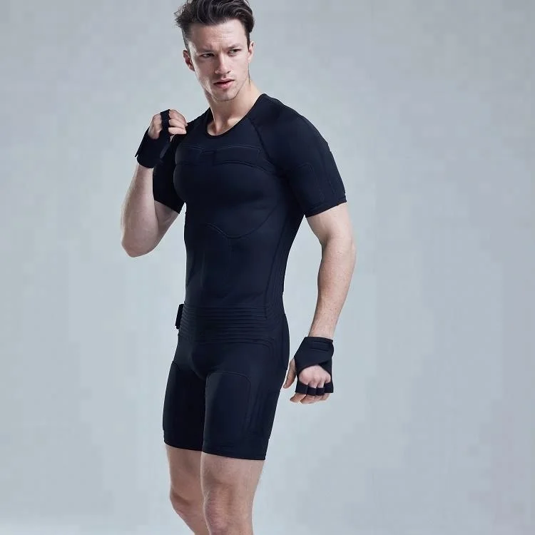 Conductive Fabric Sport Training EMS TENS Dry Electrode Clothing