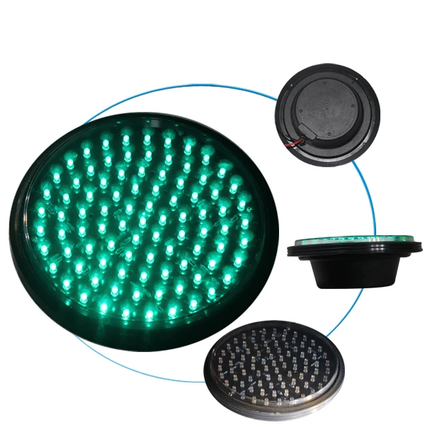 Clear Lens Red / Green Traffic Signal Light  Factory Outlet 200mm Led Traffic Signal Lights  Price