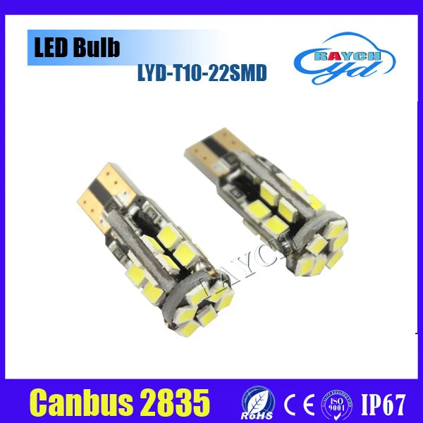 Auto car led 2835 22smd t10 canbus auto led dome light