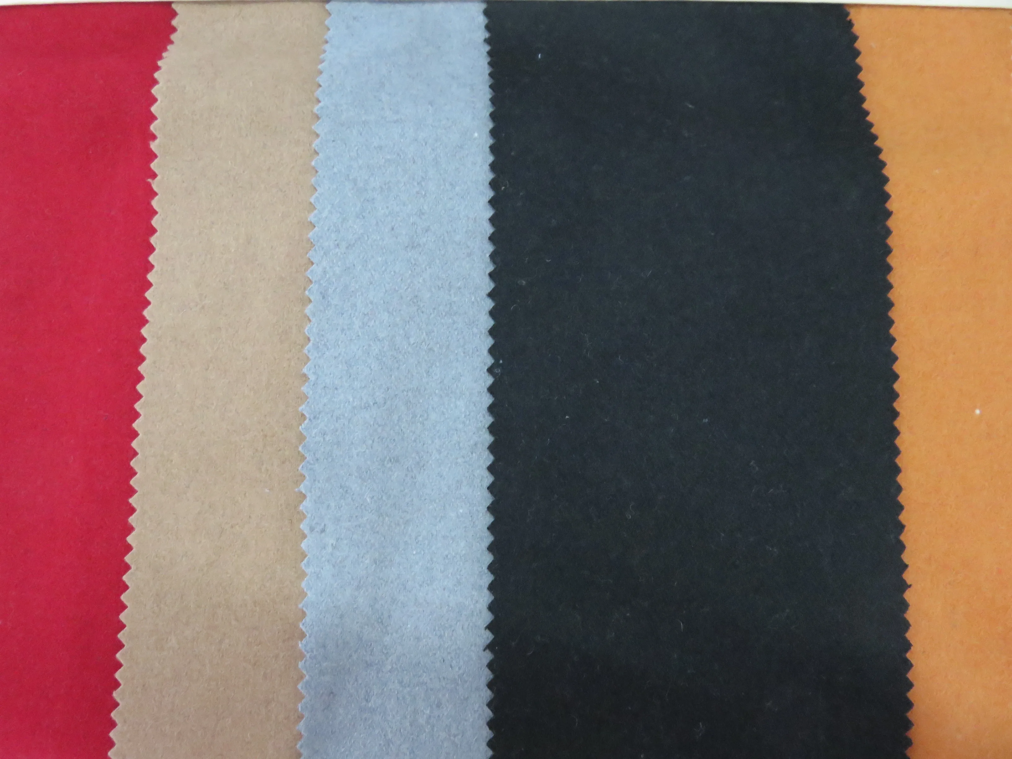 
750g/m, 50% Wool 25% Polyester 25% viscose fake Melton Wool Fabric 